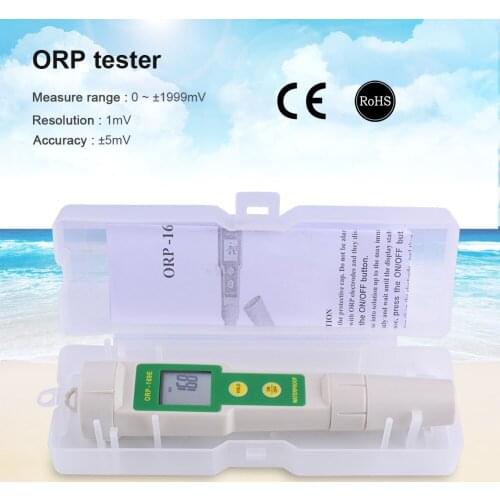 Digital ORP Water Meter Water Tester 0~+/-1999mV Test Redox Potential Negative Potential Test Pen for Hydrogen generator