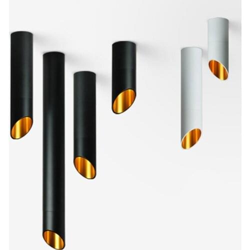 Dimmable Surface Mounted Cylinder COB Ceiling AC85-265V 12W Warm /Cold / Day white LED Downligt Indoor Lighting