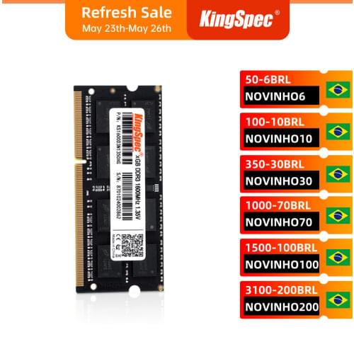 KingSpec ddr3 4GB 8GB RAM Laptop meomry 1333 1600 2133 Memoria Ram For Laptop Dimm memoria ram 1600MHz ram ddr3 4gb 8gb Notebook
