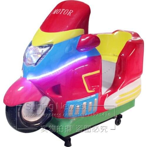 Chinese Factory Shopping Mall Amusement Park Arcade Swing Moto Game Machine Music Motorcycle Motorbike Kiddie Rides