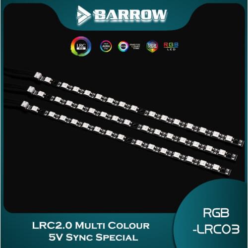 Barrow For GPU Block Aurora 15 lamp beads LRC2.0 Multi Colour LED Strip 5V Special RGB-LRC03