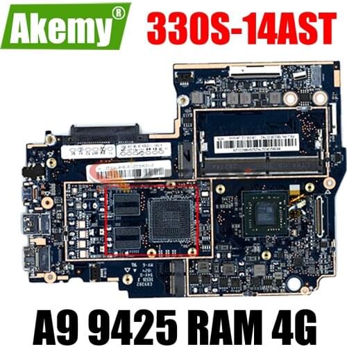 For Lenovo Ideapad 330S 330S-14AST laptop motherboard with CPU A9 9425 RAM 4G laptop motherboard 100% fully tested