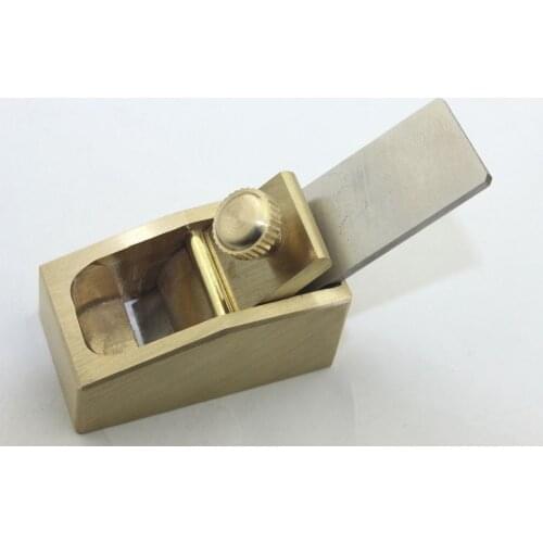 1pc flat bottom new brass Mini planes woodworking planes, violin making tools