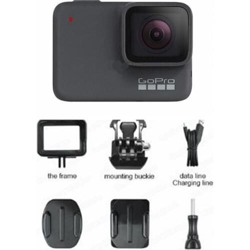 Original FOR GoPro hero 7 silver frame vertical camera HD anti shake WiFi Extreme Sports Camera