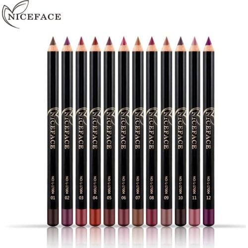 Professional Matte Lipstick Makeup Pencils Long Lasting Pigments Waterproof Matte Lip Liner Lipstick Pen Makeup Tool 1pc
