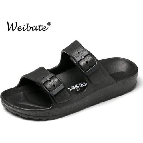 WEIBATE Womens Slippers Casual Flip Flop Sandal Womens Flat Slippers Zapatos Ladies Outdoor Sport Beach Slippers Size 36-41
