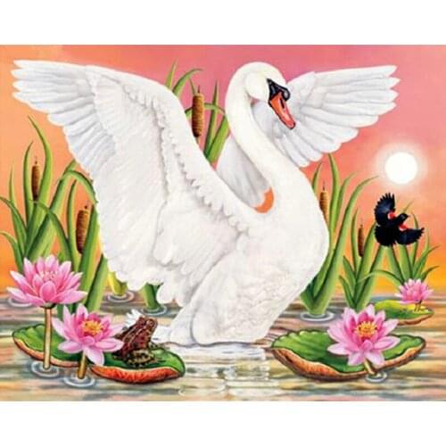 YIKEE Diamond Painting Flower Pictures Full Square Cross Stitch DIY Diamond Painting Diamond Mosaic Rhinestones Home Decor y1002