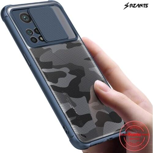 Rzants For Xiaomi Mi 10T Xiaomi Mi 10T Pro hone Case Hard [Camouflage Beetle] Hybrid Slim Crystal Clear Phone Casing