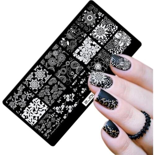 1PC New Arrival Konad Design Stamp Image Plate Stamping Nail Art DIY Image Plate Template