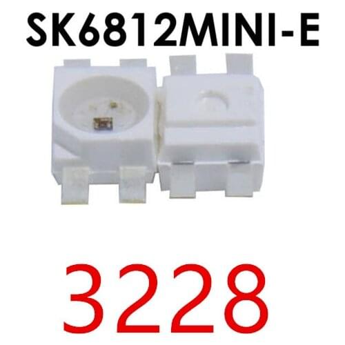 100-2000PCS SK6812 MINI-E (Similar with WS2812B) SK6812 3228 SMD Pixels LED Chip Individually Addressable Full Color DC5V