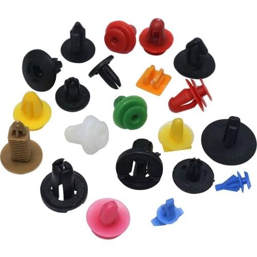 500 / pack car universal trunk bumper expansion screw automatic fasteners plastic clip car door bumper interior clip wholesale