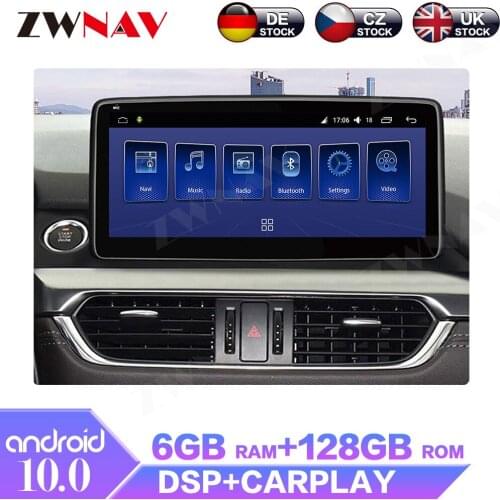 Android 10.0 6+128G For Mazda Atez IPS Screen Car Multimedia Radio Stereo GPS Navigation System Player With DSP Built-in Carplay