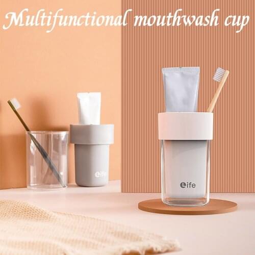Mouthwash Cup Home Travel Portable Fashion Brushing Cup Washing Cup Toothbrush Tooth Mug Portable Toothbrush Rinse Cup 2021 Hot
