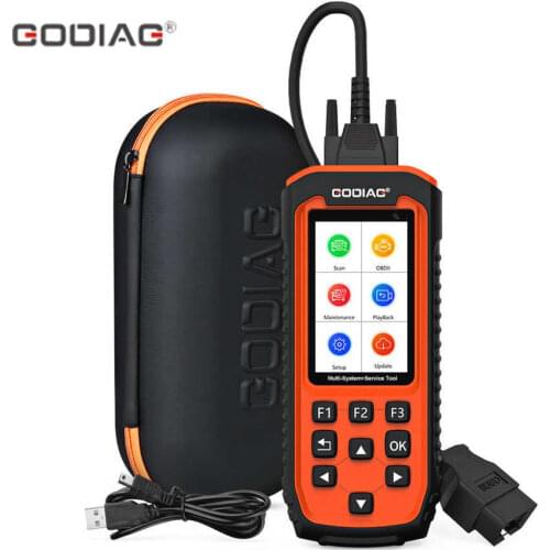 GODIAG GD202 Engine ABS SRS Transmission 4 System Scan Tool with 11 Special Functions