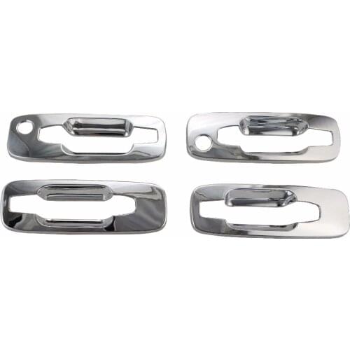 4PCS Abs Chrome plated Door Handle Bowl Covers Trim FOR Nissan X-Trail 2000-2010 T30 Accessories Car modification