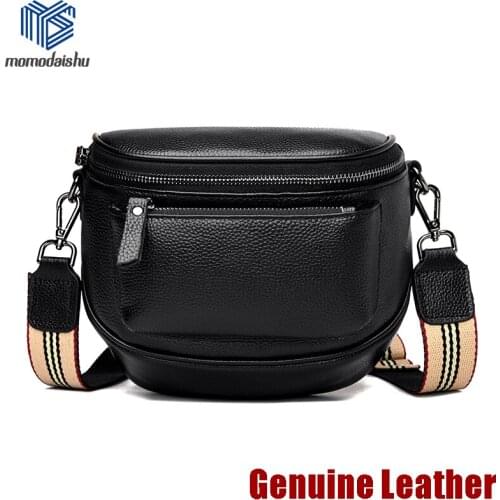 Genuine Leather Small Shoulder Bag Simple Crossbody Bags For Women 2021 Luxury Brand HandBags Women Bags Designer Sac A Main