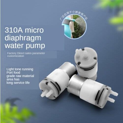 310 Micro Water Pump Corrosion-Resistant Grade Pump Electric Horizontal Small Mute Diaphragm Pump