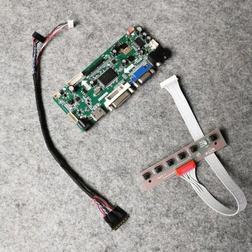 DIY kit VGA+DVI 40-Pin LVDS 1024*576 M.NT68676 monitor drive board card Fit B101AW01/HSD101PFW1/LP101WS1 screen WLED 60Hz