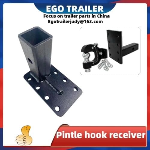 Ego tailer adjustable Pintle hook fixing base, trailer hitch towing Heavy duty ,trailer parts