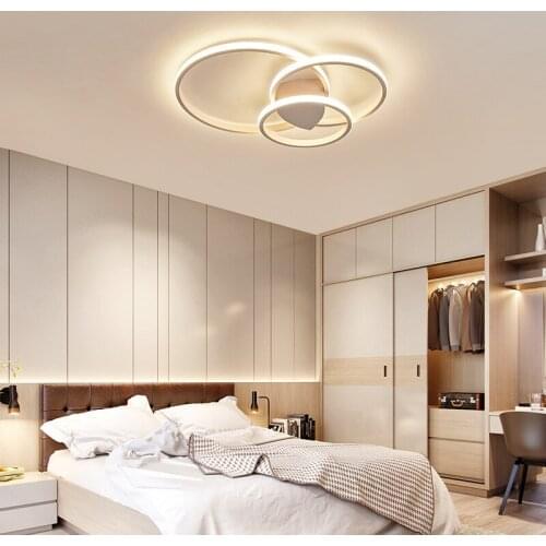 Nordic Round Ceiling light Bedroom lights Simple Study lamp flush mount ceiling lights children lights Dimmable 2.4G Remote Control