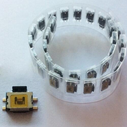 50X Tact switch For Motorola GP2000 GP3688 GP88S PTT Button With Four Legs