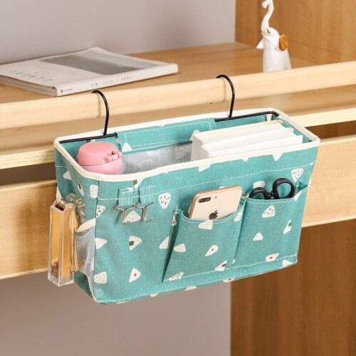 Creative Clutter Cosmetics Storage Bag Hanging On The Head Of The Bed Storage Dormitory Upper And Lower Shop Storage Box