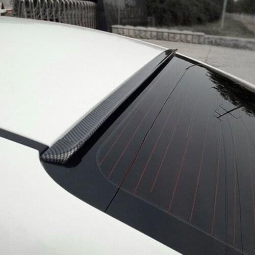 1.5M Car Styling 5D Carbon Fiber Spoiler for SsangYong Actyon Turismo Rodius Rexton Korando For KIA RIO Ceed For VW Golf Skoda