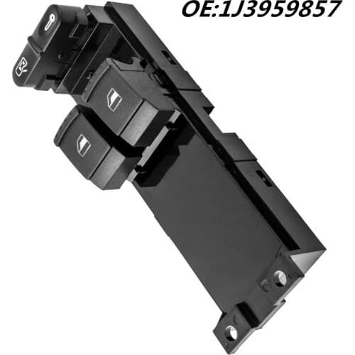 1PC New 1J3959857 Window Master Switch 2 Doors Driver Side Panel For Skoda Fabia/Octavia 1996-2010 For V W Golf MK4 99-06