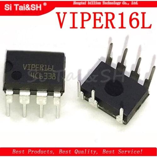 5pcs/lot VIPER16L VIPER16LN Switching management IC DIP-7 new original