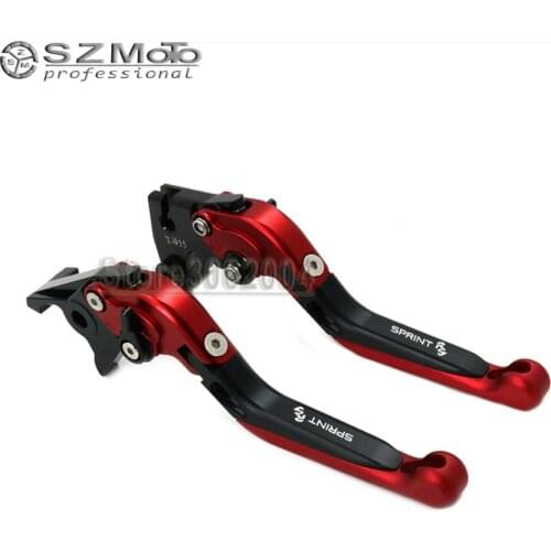 For TRIUMPH SPEED TRIPLE SPEEDTRIPLE 97-2003 Aluminum Motorcycle Folding Extendable Adjustable Brakes Clutch Levers Motor parts
