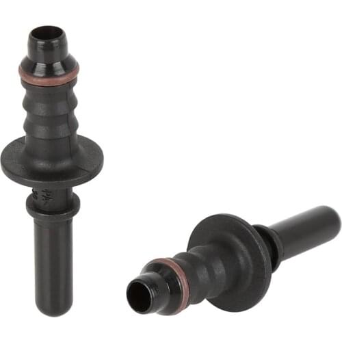 X Autohaux 6.3mm ID6 Car Fuel Line Hose Pipe Quick Release Male Connect Connector 6mm Universal Straight Quick Release Connector