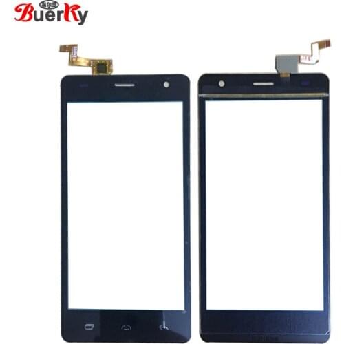 BKparts 5pcs For Bmobile AX1065 Touch Screen Touch Panel Front Glass Lens Sensor Digitizer Replacement