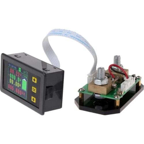 DC120V 100A 200A 300A 500A LCD Combo Meter Voltage Current Monitoring Monitor