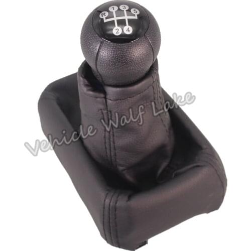 For Vauxhall Opel Astra F CC 1991 1992 19993 1994 1995 1996 1997 1998 Car-styling 5 Speed Gear Shift Knob Black Leather Boot