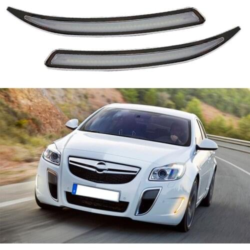 DRL LED DAYTIME RUNNING LIGHT FOG LAMP W/ TURN SIGNAL FOR BUICK REGAL GS Opel Insignia OPC 2008-2017