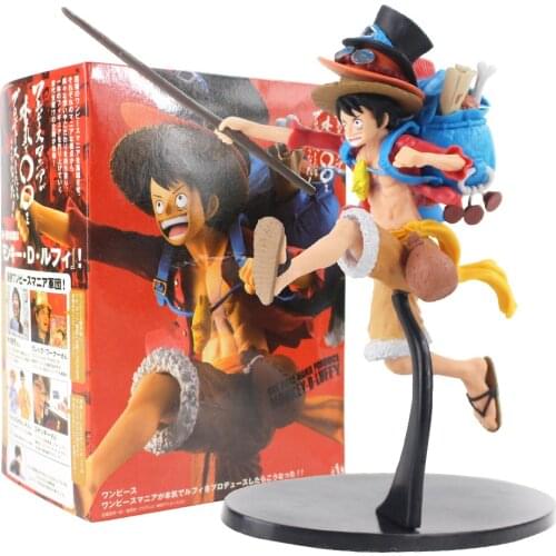 Banpresto Anime Figure Monkey D Luffy Mania Produce PVC Action Collectible Model Toy
