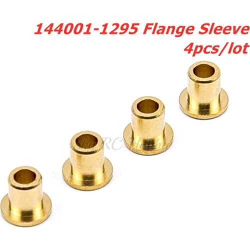 4pcs/lot Flange Sleeve 144001-1295 Flange Sleeve 6*5.2mm For Wltoys 144001 RC Car Spare Parts