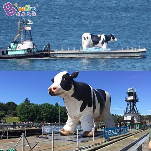 Free shipping giant inflatable pregnant cow for decoration / inflatable holstein cow / large inflatable jersey cow - toys