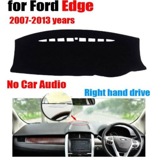 Car dashboard cover mat for Ford Edge 2007-2013 Low configuration Right hand drive dashmat pad dash cover auto accessories