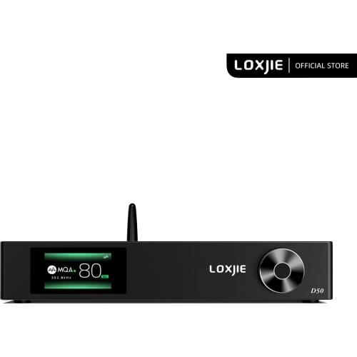 LOXJIE D50 MQA Audio Dac Full Decoding AK4499EQ OPA1612 DSD512 Bluetooth 5.0 Remote Control Support Phones Tablets Music Players