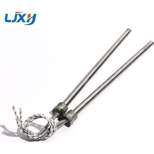LJXH Heater for Dry Cartridge Heating Element DN20(3/4") Thread 350/400/450/500/550mm Tube Length 20mm Tube Diameter
