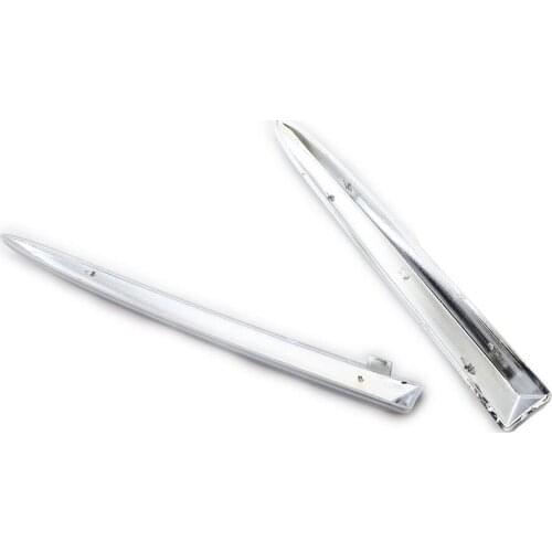 Front Bumper Lower Chrome Moulding Trim for FIAT 500 2007-2015 Left Right