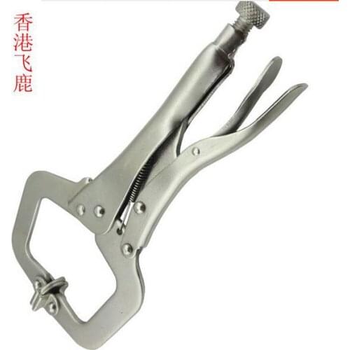R'DEER hongkong brand 9" 225mm C clamp locking plier industry tools NO.RT-C09 freeshipping wholesale
