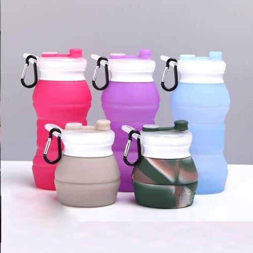 Silicone folding cup outdoor folding cup portable silicone folding cup travel silicone folding cup sports folding cup portable