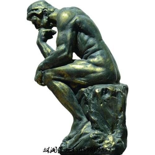 Resin Statue Figure Modern Art Sculpture Gothic Decoration Roman Desk Decoration Garden Crafts Decorazioni Casa Showpiece AC50DX