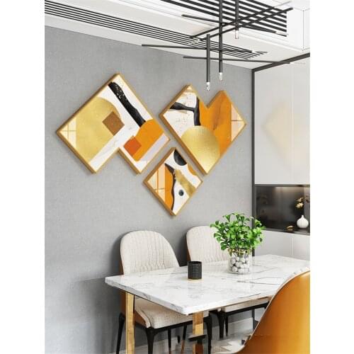 Light Luxury Restaurant Wall Decoration Wall Creativity Home Living Room Dining Table Cackground Wall Pendant Wall Photo Frame