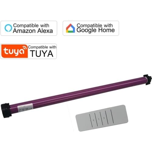Smart TUYA Tubular Motor Voice control Smart Life WIFI Roller Blinds Motor Alexa Google