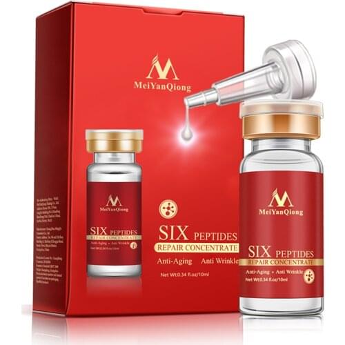 Six Peptides Repair Concentrate Rejuvenation Emulsion Anti Wrinkle Serum For Face Skin Care Products Anti-aging Acid