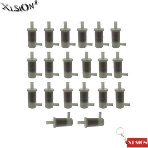 XLSION Aftermarket 20Pcs Gas Fuel Filters For 2001-2008 KAWASAKI Ninja OEM 49019-1081 ZX6R ZX7R