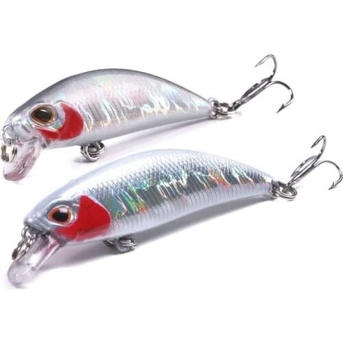 1PC 5.4G 4.3G Sinking Minnow Fishing Lure Mini Hard Bait Artificial Wobblers catfish carp bait crankbait swimbait fishing tackle